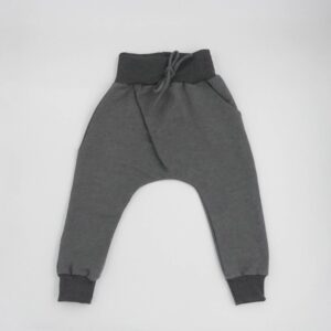 Wide baggy pants dark grey
