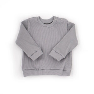 Pullover long sleeves gray